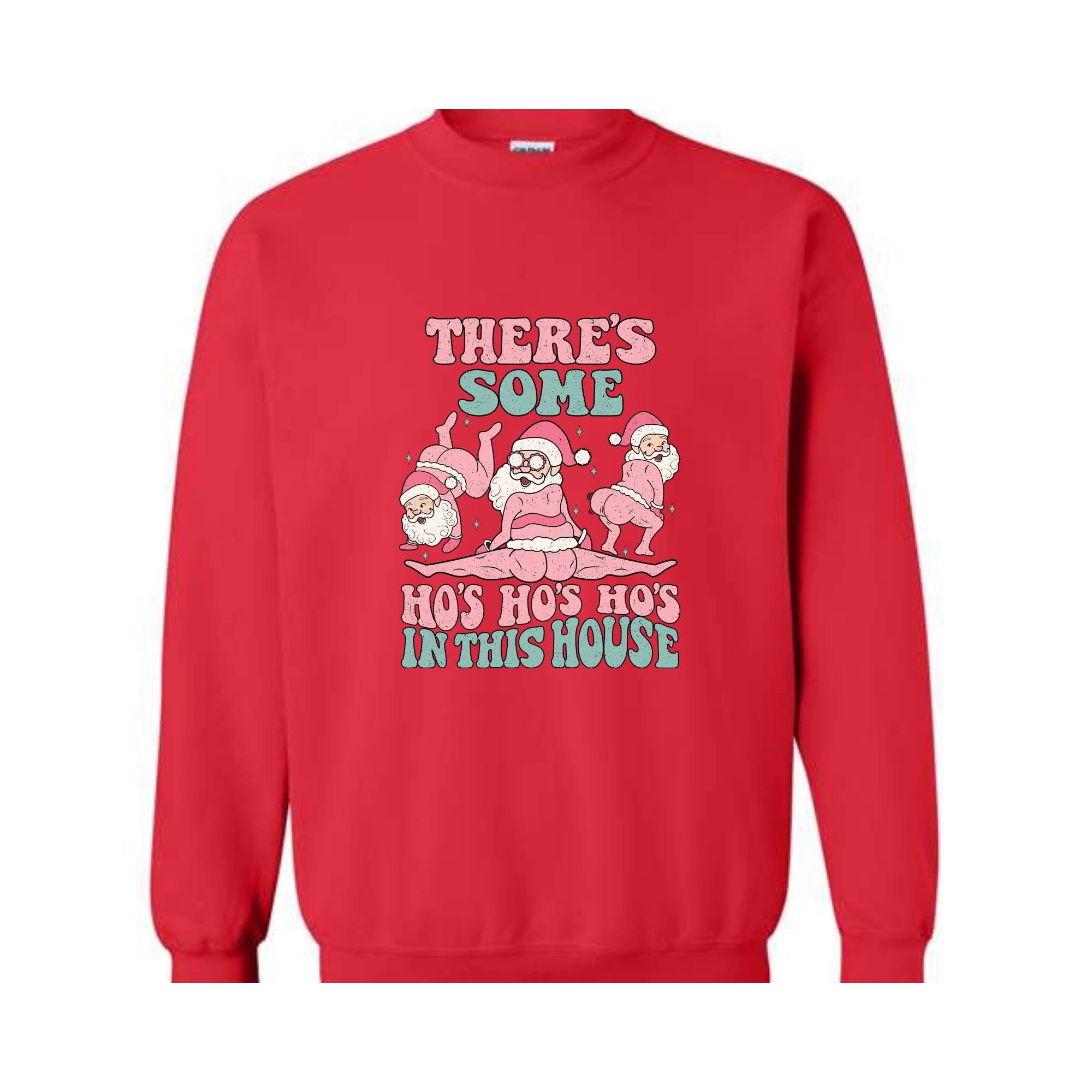 There Are Some Ho Ho Sweatshirt, Funny Christmas Sweater, Christmas Holiday , Winter Season Sweatshirt, Gift for Christmas