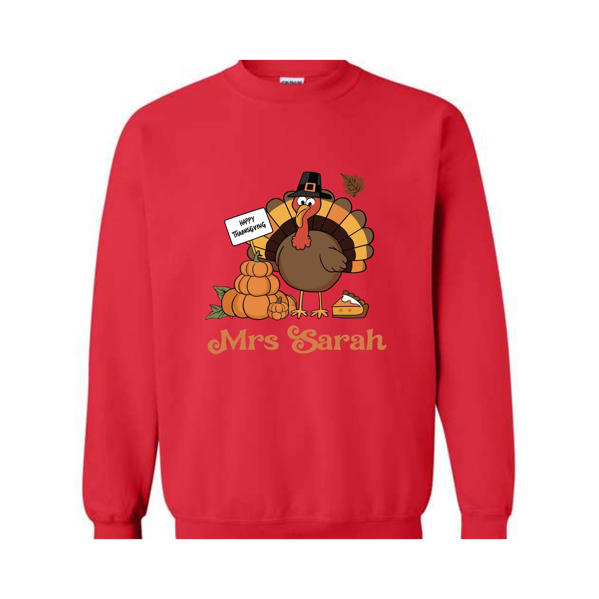 Custom Name Fall Teacher Shirt, I Teach The Cutest Turkeys Shirt, Thankful Teacher Shirt, Turkey Teacher Shirt, Thanksgiving Teacher Shirt