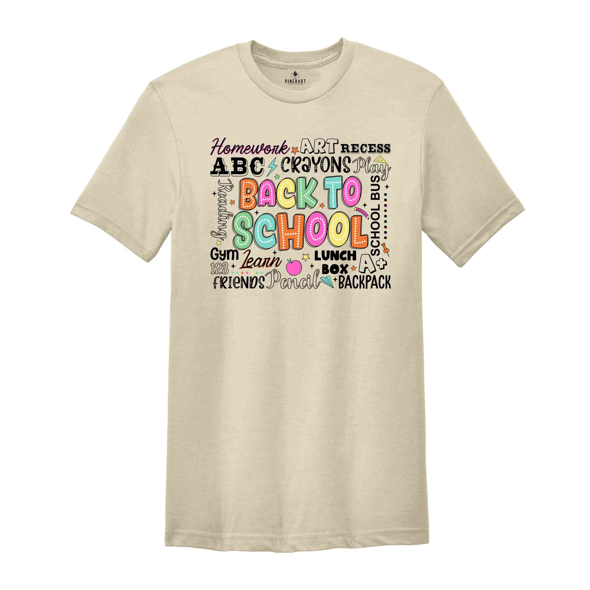 Back to School Shirt, First Day of School Shirt Teacher Shirts, Teacher Gifts Kindergarten Teacher Shirt, Lunch Box Shirt