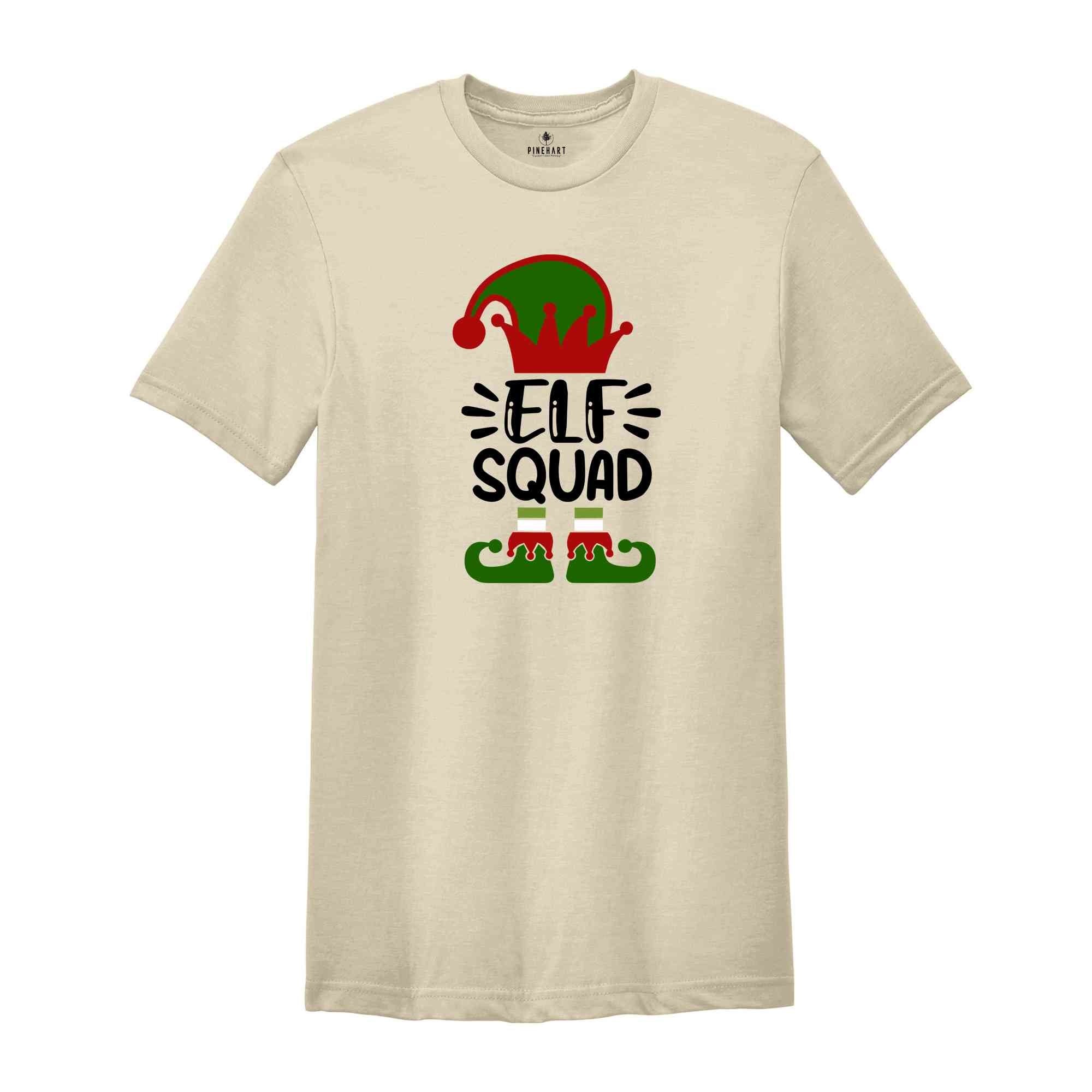 Elf Squad, Christmas Elf Shirt, Christmas Elf, Funny Christmas T-Shirt, Christmas Elf Squad Shirt