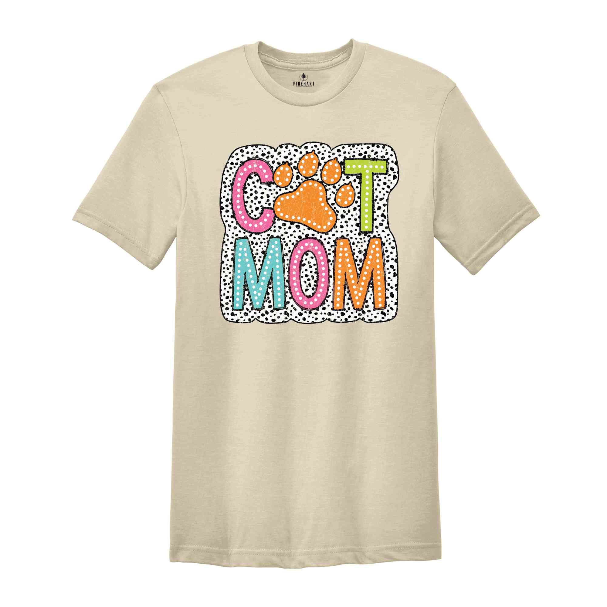 Cat Mom Shirt, Proud Kitty Mama Shirt, Kitty Mom Shirt, Cute Cat Mom Shirt, Gift For Mother, Shirt Gift For Cat Mom, Cat Mom T-Shirt