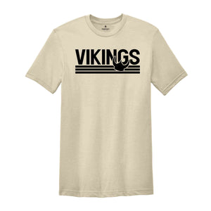 Team Mascot Vikings Shirt, Vikings Team Shirt, Vikings Team Spirit Shirt, Vikings Fan Shirt, School Spirit Shirt, Vikings Mascot Shirt