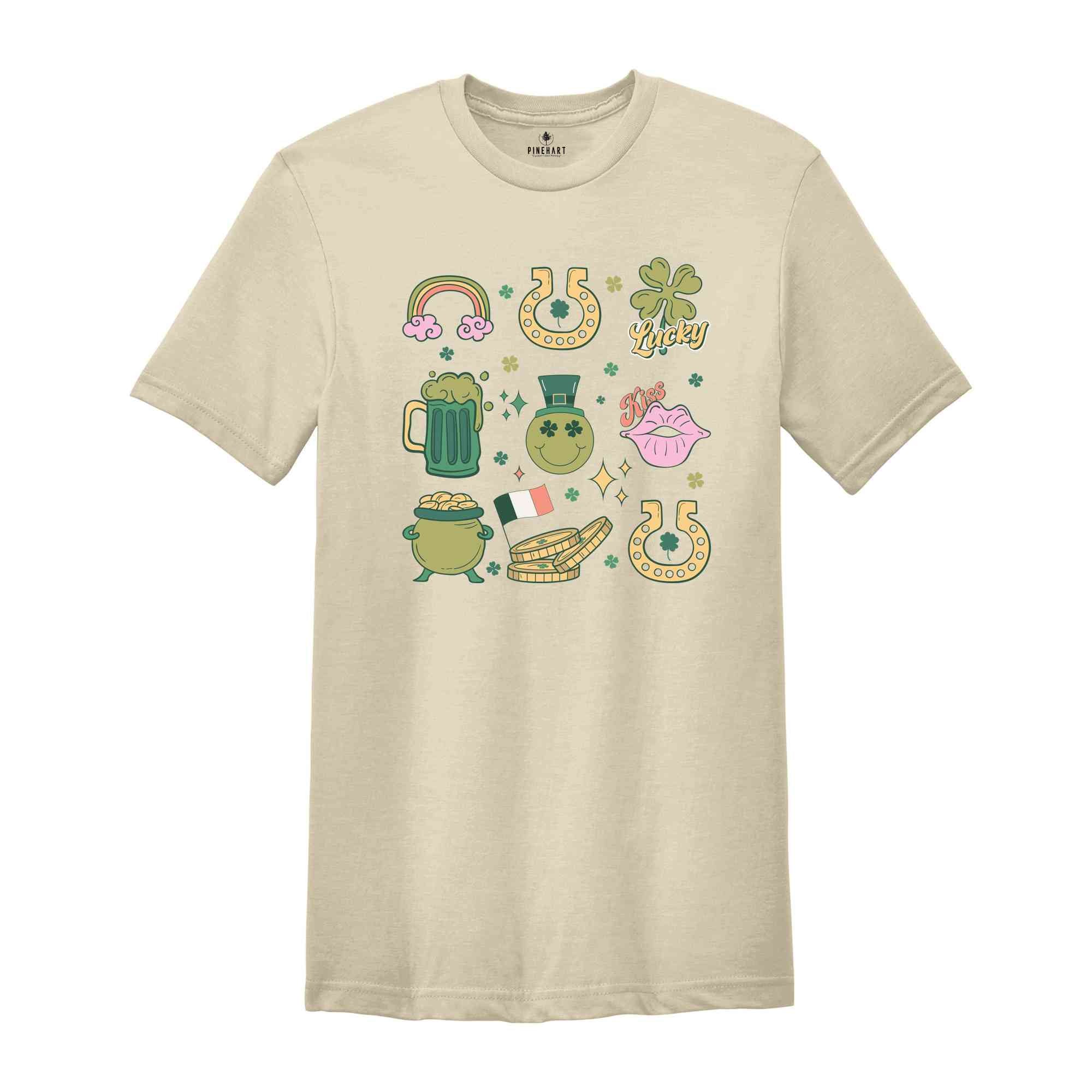 Retro St Patricks Day Lucky Charms Shirt, Shenanigans Shirt, Lucky Charms Shirt, Lucky Shirt, Shamrock Shirt, St Patricks Day Shirt,