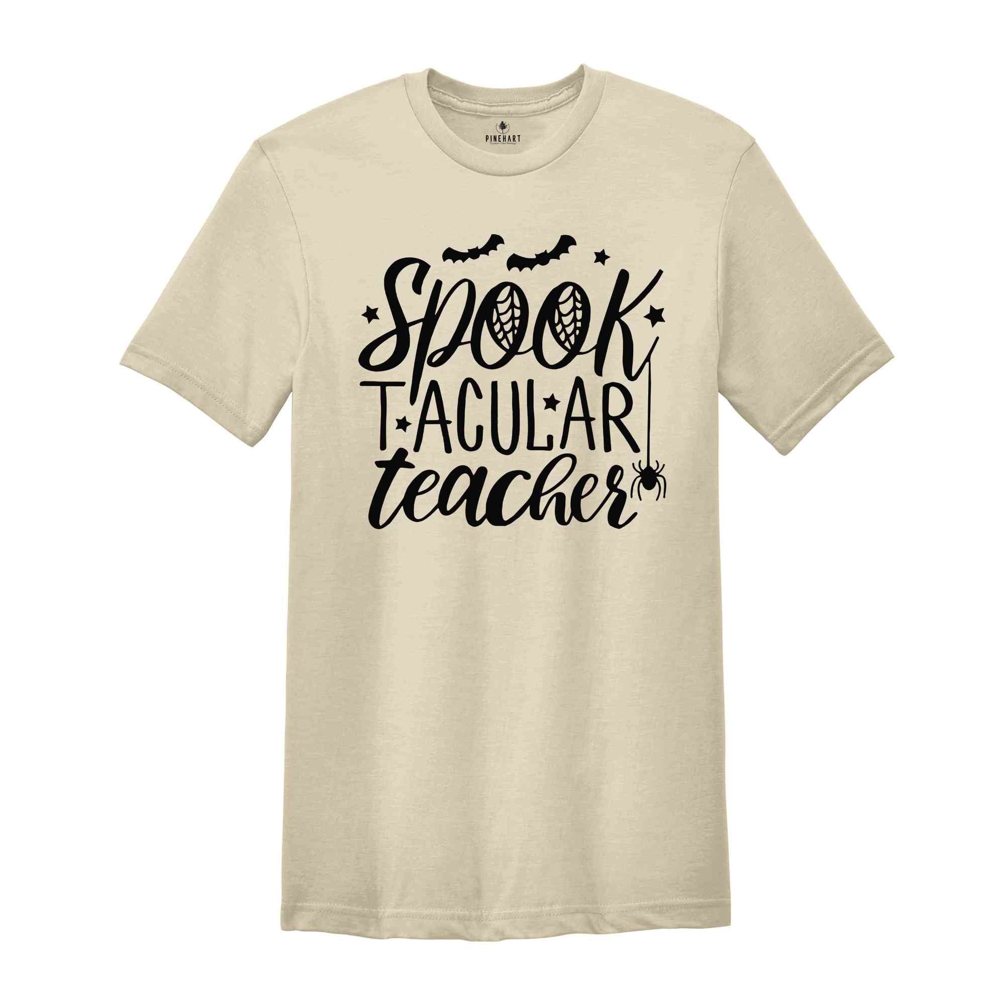 Spooktacular Teacher Shirt, Halloween Shirt, Fall Shirts, Funny Halloween Shirt, Halloween Teacher Shirt, Back To School, Teacher Shirt