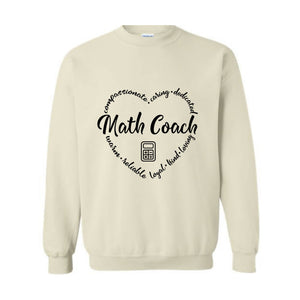 Math Coach Sweatshirt, Instructional Coach, Instructional Math Coach, Math Teacher Tee, Math Coach Tee