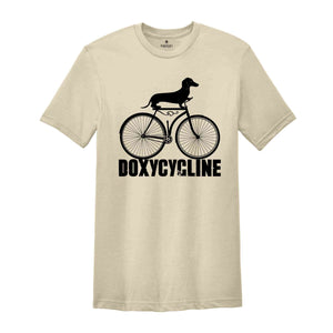 Doxycycline Pharmacy Shirt, Dachshund on Bicycle Shirt, Pharmacists Shirt, Veterinary Tee, Pharmacy Gift, Pharmacists Shirt