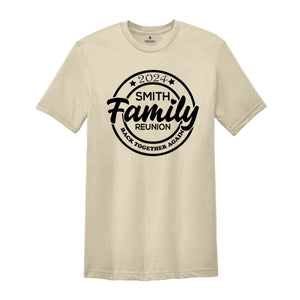 Custom Family Reunion, Vintage Family Reunion TShirts, Custom Matching Shirts, Family Reunion Gift, Personalized Family Gifts