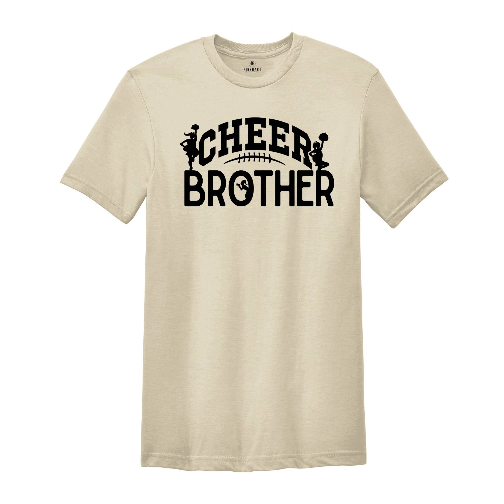 Cheer Brother Shirt, Cheerleader T-Shirt, Football Lover Tee, Cheerleader Aunt Tee, Cheer Vibes Shirt, Cheer Coach Shirt, Countdown Shirt