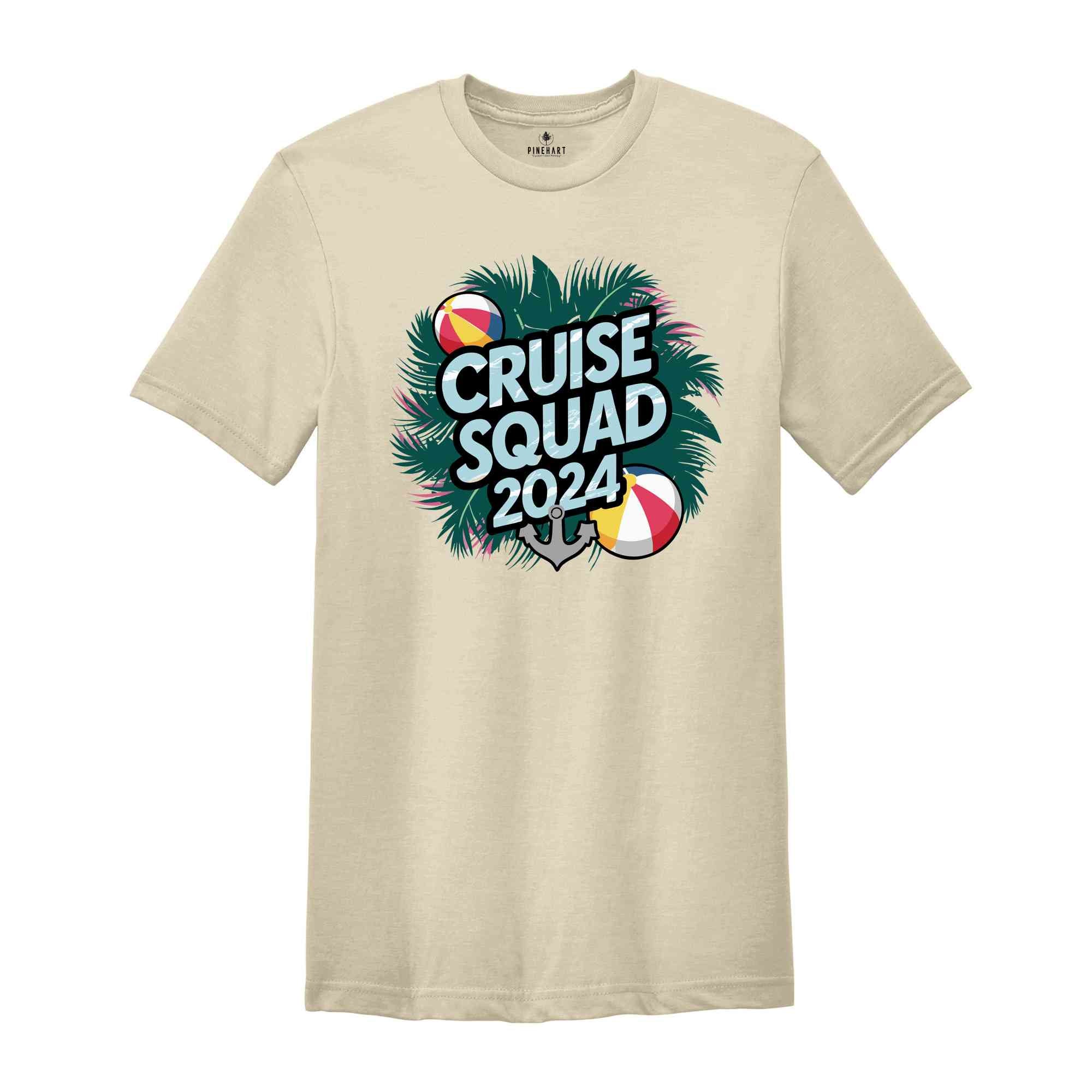 Cruise Squad Shirt, Family Cruise Shirts, Family Matching Vacation Shirts, Cruise 2024 Shirt, Cruise Shirts, Matching Family Shirt