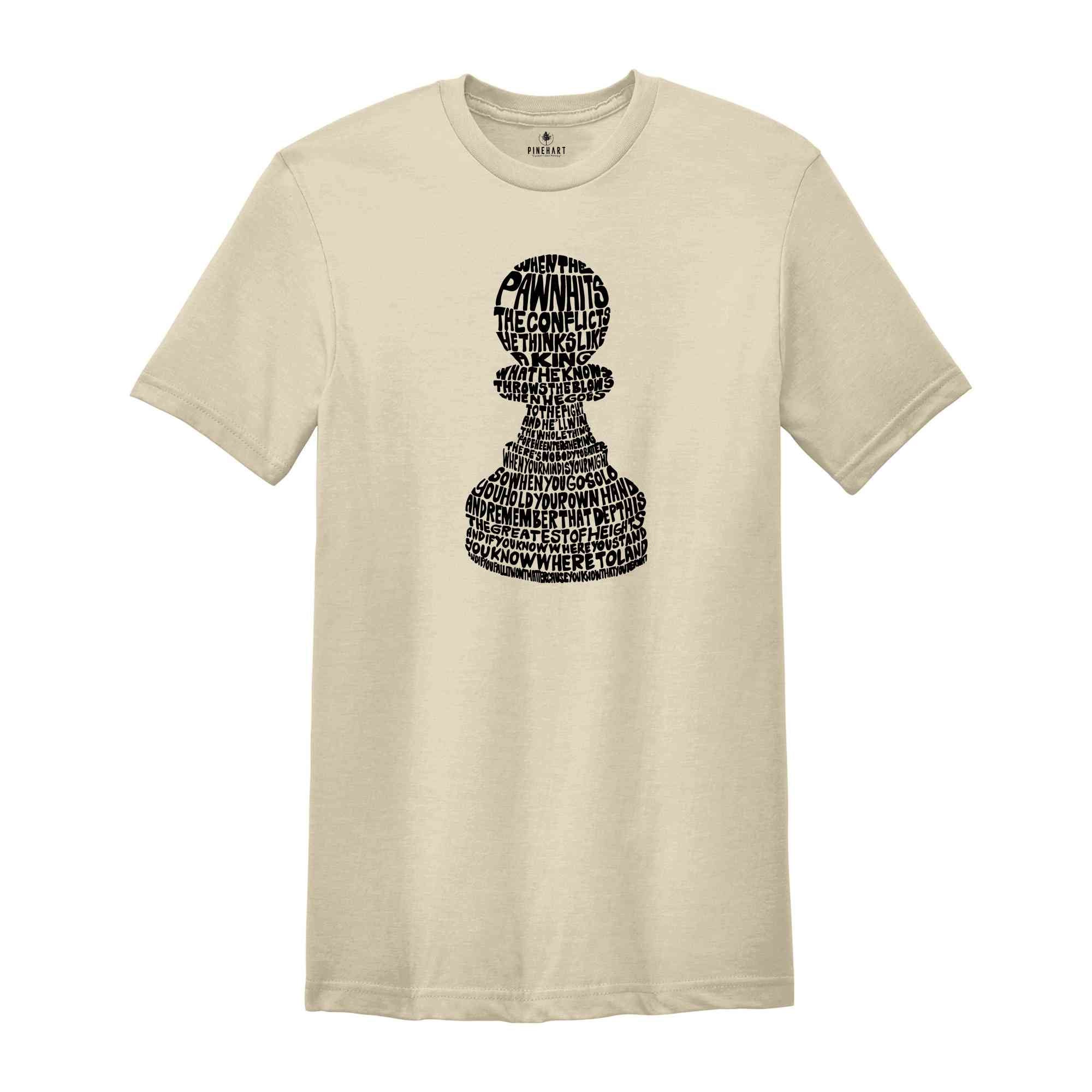 Pawn Shirt, International Chess Day Shirt, Pawn Silhouette Quote Shirt, Funny Chess Shirt, Chess Lover Shirt, Chess Fan Gift