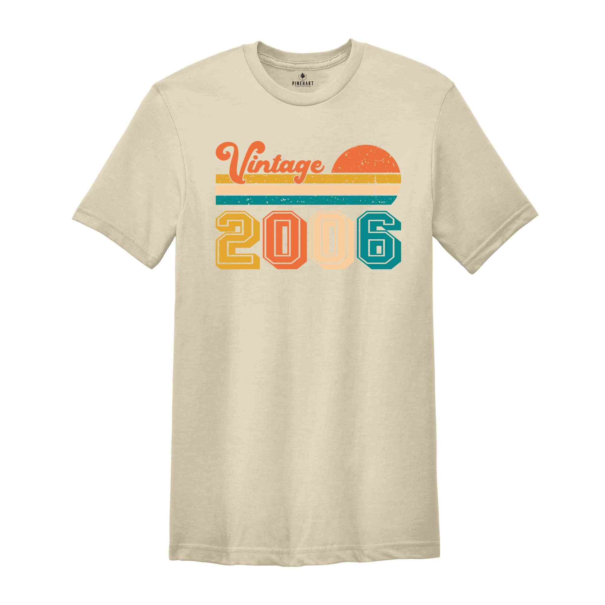 Vintage 2006 Shirt, 18th Birthday Shirt, 18th Birthday Party, Gifts for 18th, Hello Eighteen Shirt, 2006 Birthday Shirt, Gift for Friend