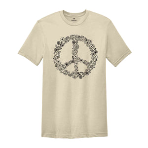 Peace Sign, Peace Shirt, Hippie Shirt, Peace And Love, Peace Tshirt, Peace T-Shirt, Peace Symbol, Peace, Boho Shirt, Peace Tee