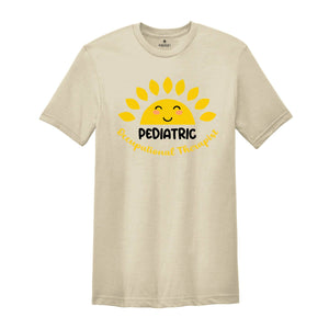 Sunshine Pediatric Occupational Therapist T-shirt, OT Gift, Occupational Therapy Shirt, Therapist Gift, Therapy Shirt