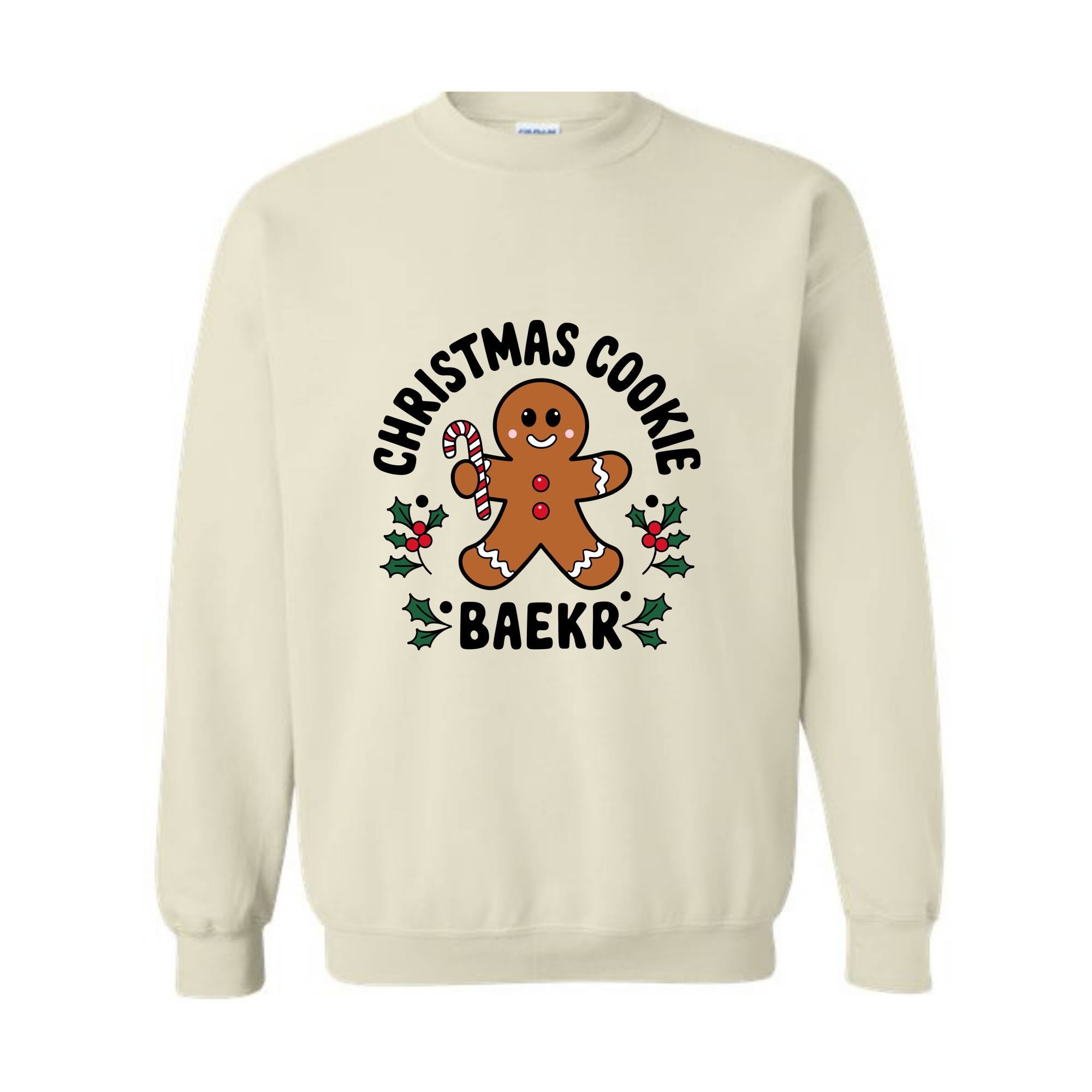 Christmas Cookies Baker Sweatshirt, Christmas Sweat