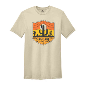 Saguaro National Park Shirt, Desert Cactus Shirt, Adventure National Park, Travel Shirt, Arizona National Parks, Shirt for Hiking