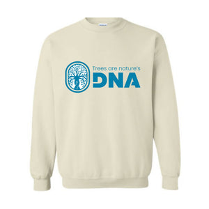 Trees are nature's DNA Swetshirt, DNA Tree Of Life Hoodie, Science Teacher Sweatshirt, Biology Sweatshirt, Science Gift, 100 Days Of School