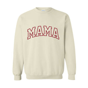 Personalized Mama Sweatshirt With Kid Names On Sleeve, Mothers Day Gift, Custom Sweatshirt, Birthday Gift For Mom