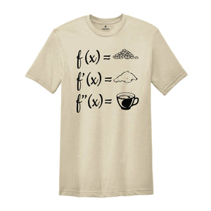 Math Teachers Derivation the Coffee Bean Shirt, Math Teacher Gift, Math Tee, Funny Math Shirt, Coffee Lover Teacher