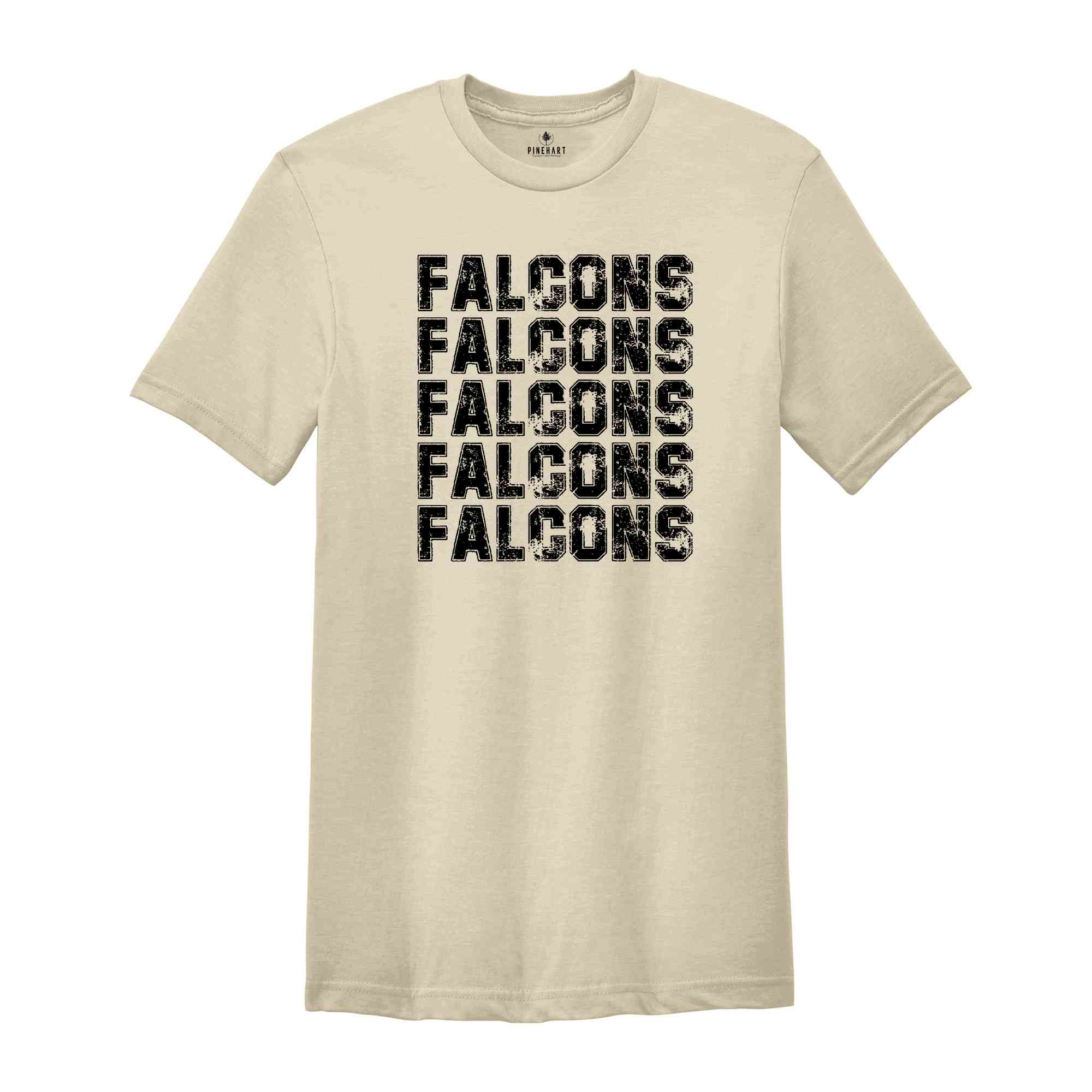 Team Mascot Shirt, Falcons Mascot Shirt, Falcons Fan Shirt, Falcons School Shirt, School Spirit Shirt, Falcons Team Shirt, Football Tee