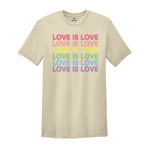 Love Is Love Shirt, Pride Shirt, Kindness Shirt, LGBTQ Support Shirt, Gay Pride Shirt, Lesbian Pride Shirt, Rainbow Shirt, Equality Shirt