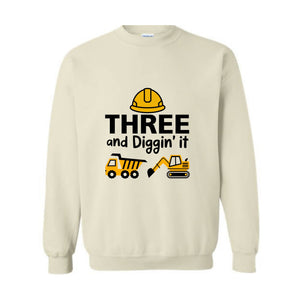 Construction Crew Matching Sweatshirts, Birthday Construction , Excavator Birthday, Bday Boy , Truck Birthday