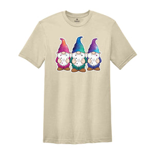 Three Cute Gnomes Shirt, Gnome Shirt, Astrology Gnomes Shirt, Crystals Shirt, Celestial Gnomes Shirt, Galaxy Gnomes Shirt