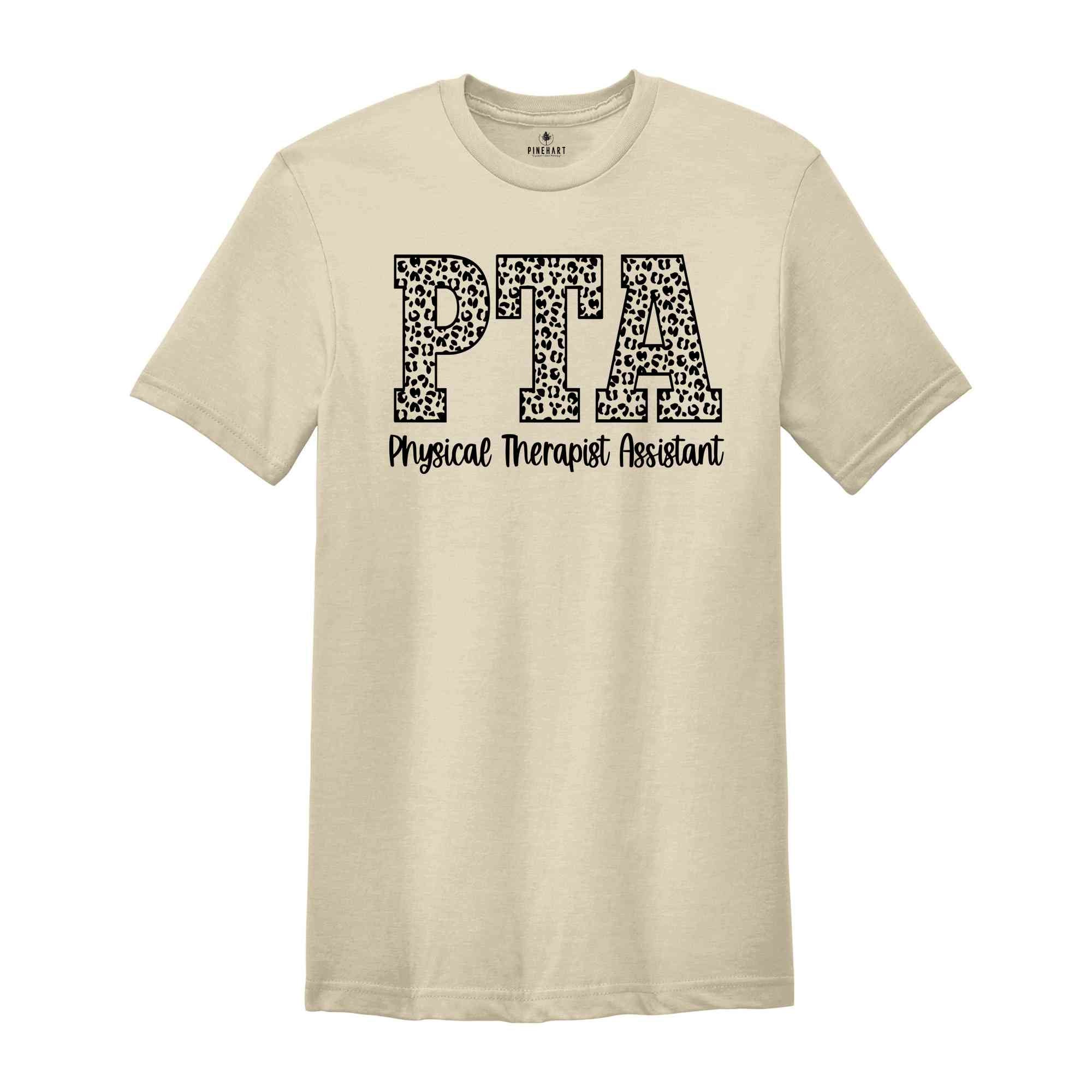 Physical Therapist Assistant Tee, Therapist Student Shirt, Pocket PTA Shirt, Physiotherapy Shirt, Physical Therapist Tee