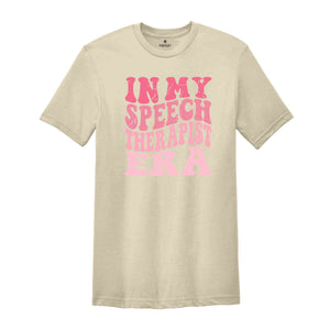 In My Speech Therapist Era Shirt, SLP Speech Language Pathologist Graduation Grad Gifts, Speech Therapist Shirt, SLP Shirt, Slp Speechie Tee