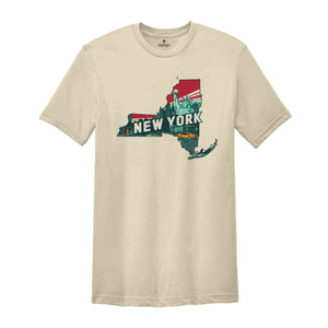 Retro State Of New York Shirt, State Of New York Shirt, State Shirt, New York Shirt, New York Lover Shirt, Family Trip Shirt, Travel Shirt