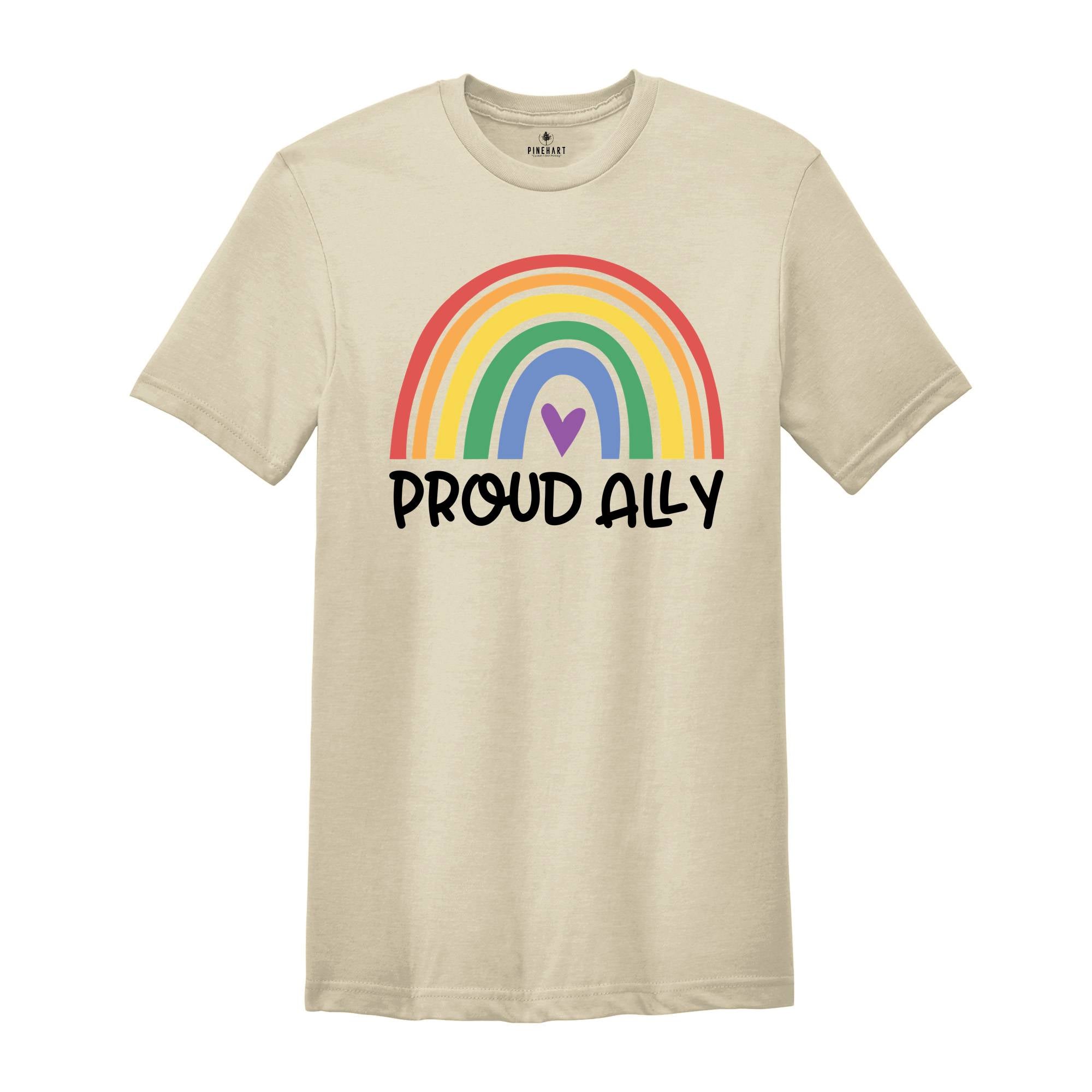 Proud Ally Shirt, Pride Month Shirt, Pride Shirt, Lgbt Shirt, Lgbtq Shirt, Pride T-Shirt, Lgbt T-Shirt, Lgbtq Proud Ally, Equal Rights Tee