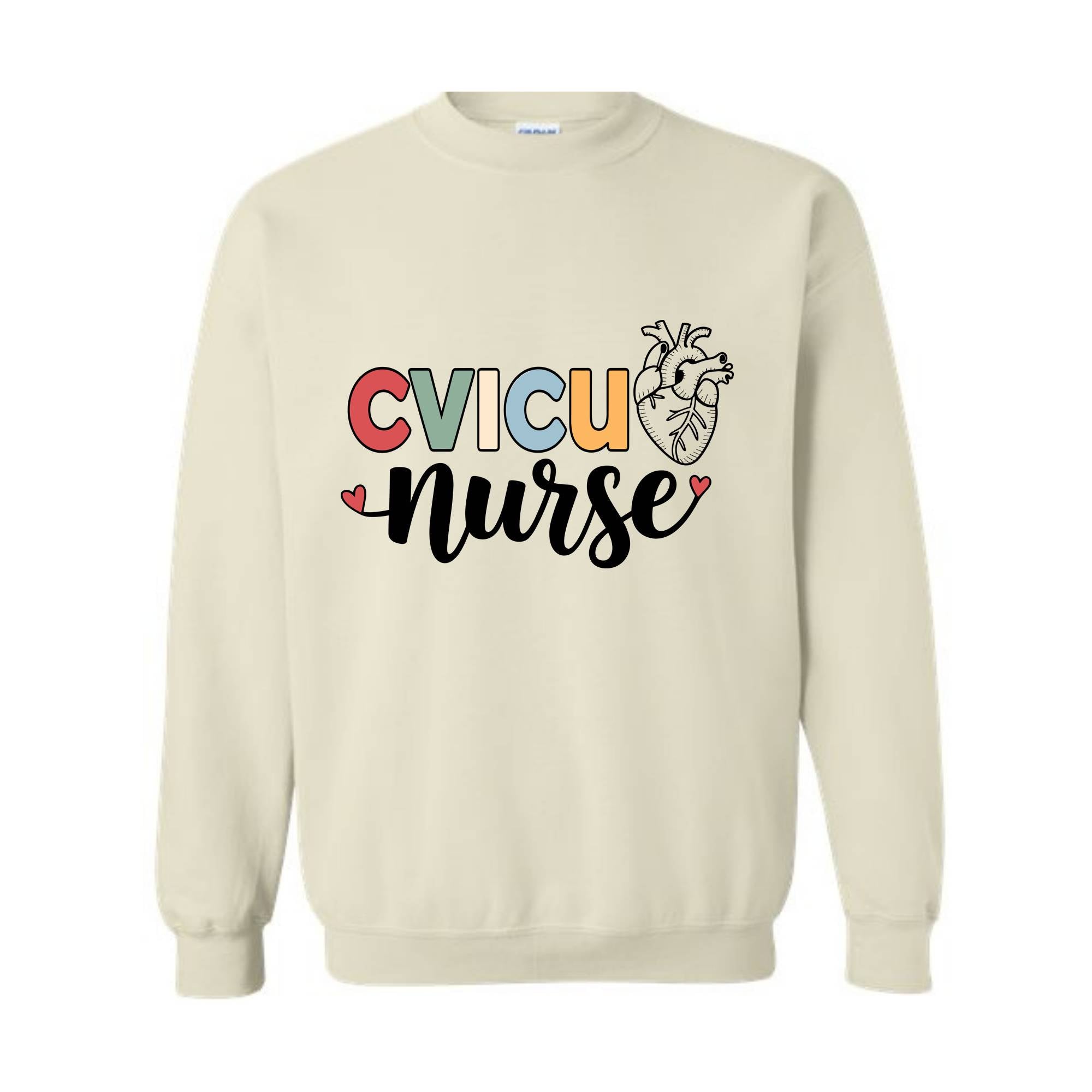 CVICU Nurse Sweatshirt, Cardiovascular ICU Nurse Hoodie, CVICU Nursing Gifts, Cardiovascular Intensive Hoodie, Cvicu Graduation Hoodie