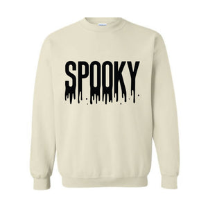 Spooky Season, Retro Halloween Sweatshirt, Vintage Ghost Halloween SweatShirt, Retro Fall Shirt Fall Sweatshirt