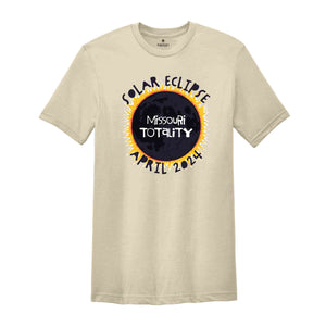 Missouri Totality Shirt, Missouri Total Solar Eclipse Shirt, Celestial Shirt, Eclipse Event 2024 Shirt, April 8th 2024