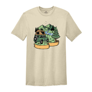 Camping Shirt, Wild Life Shirt, Hiking T-Shirt, Campfire Shirt, Mountain Shirt, Travel Shirt, Adventure Shirt