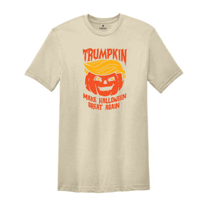 Make Halloween Great Again Shirt, Trumpkin Shirt, President Donald Trump 2024 Shirt, Republican Halloween Gifts, Trump Halloween