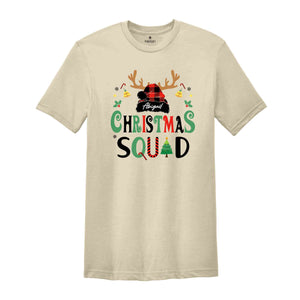 Custom Family Christmas Squad Shirt, Personalized Christmas, Christmas Matching Shirt, Christmas Family Shirt, Family Christmas Party