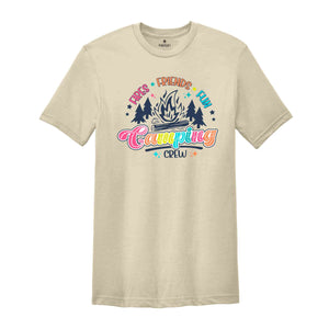 Fires, Friends, Fun Shirt, Camping Crew Shirt, Camp Crew Shirt, Camper Shirt, Adventure Shirt, Explore Shirt, Hiking Outdoor Shirt