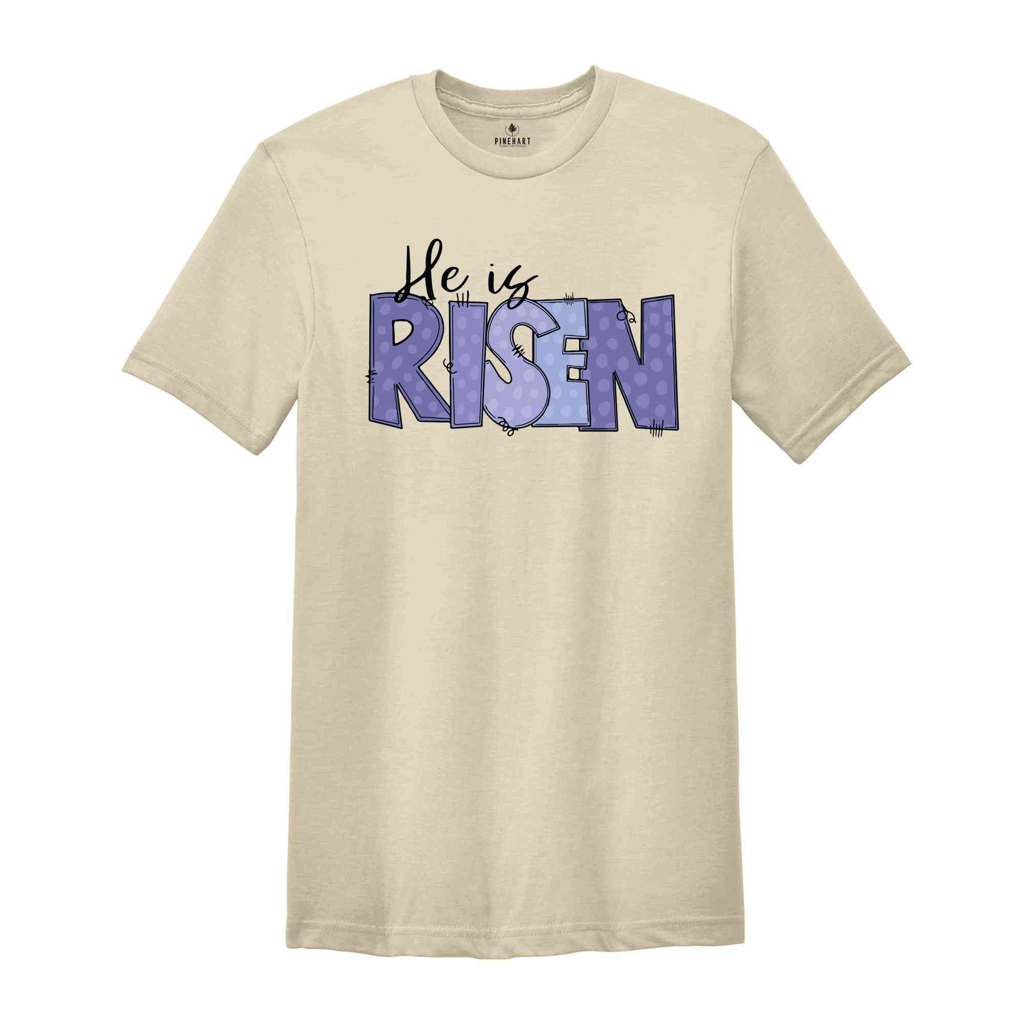 He Is Risen T-Shirt, Mattew 28 6 He Is Not Here He Has Risen, Bible Verse Shirt, Easter T-Shirt, Christian Shirt