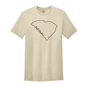 South Carolina State Shirt, The USA State Shirt, South Carolina USA Shirt, South Carolina Map Outline Shirt, US Outline Shirt, United States