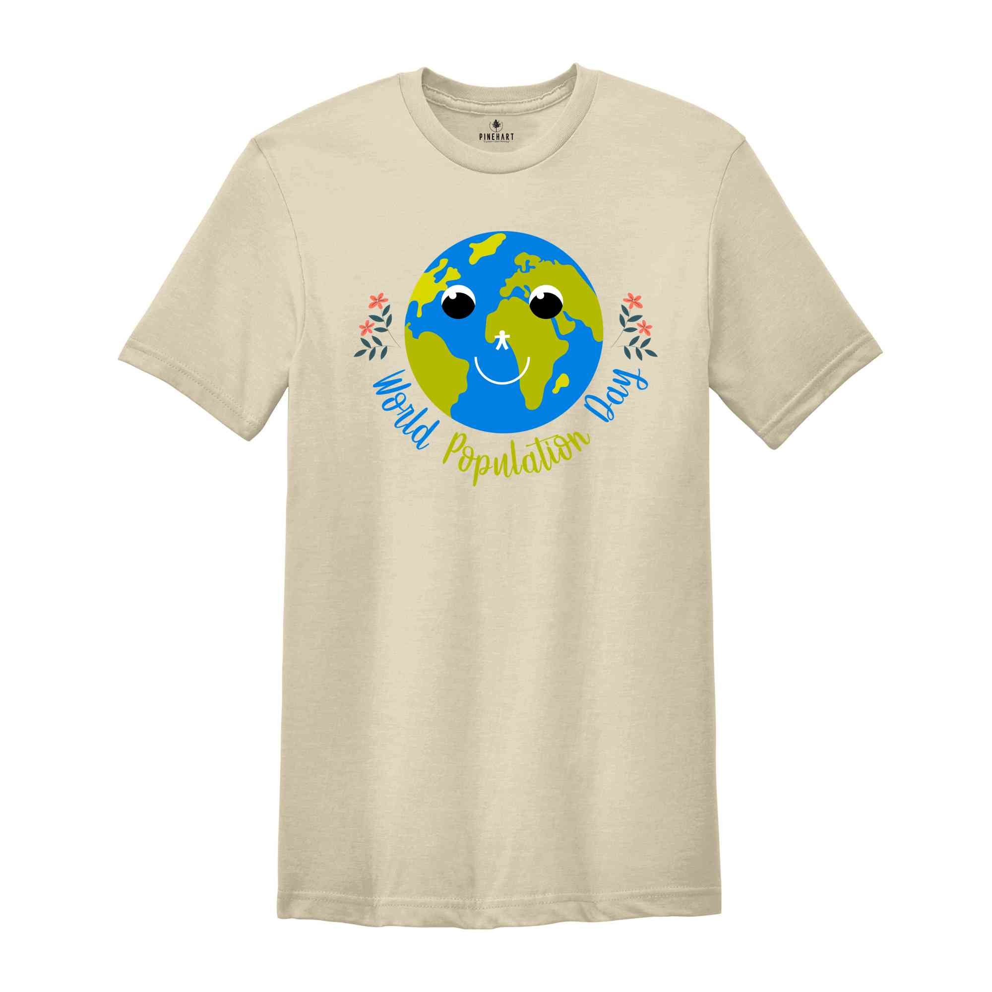 World Population Day Shirt, World Peace Equality Shirt, Inclusion T-shirt, Diversity Tshirt, Shirt For Activist, Anti Racist Shirt