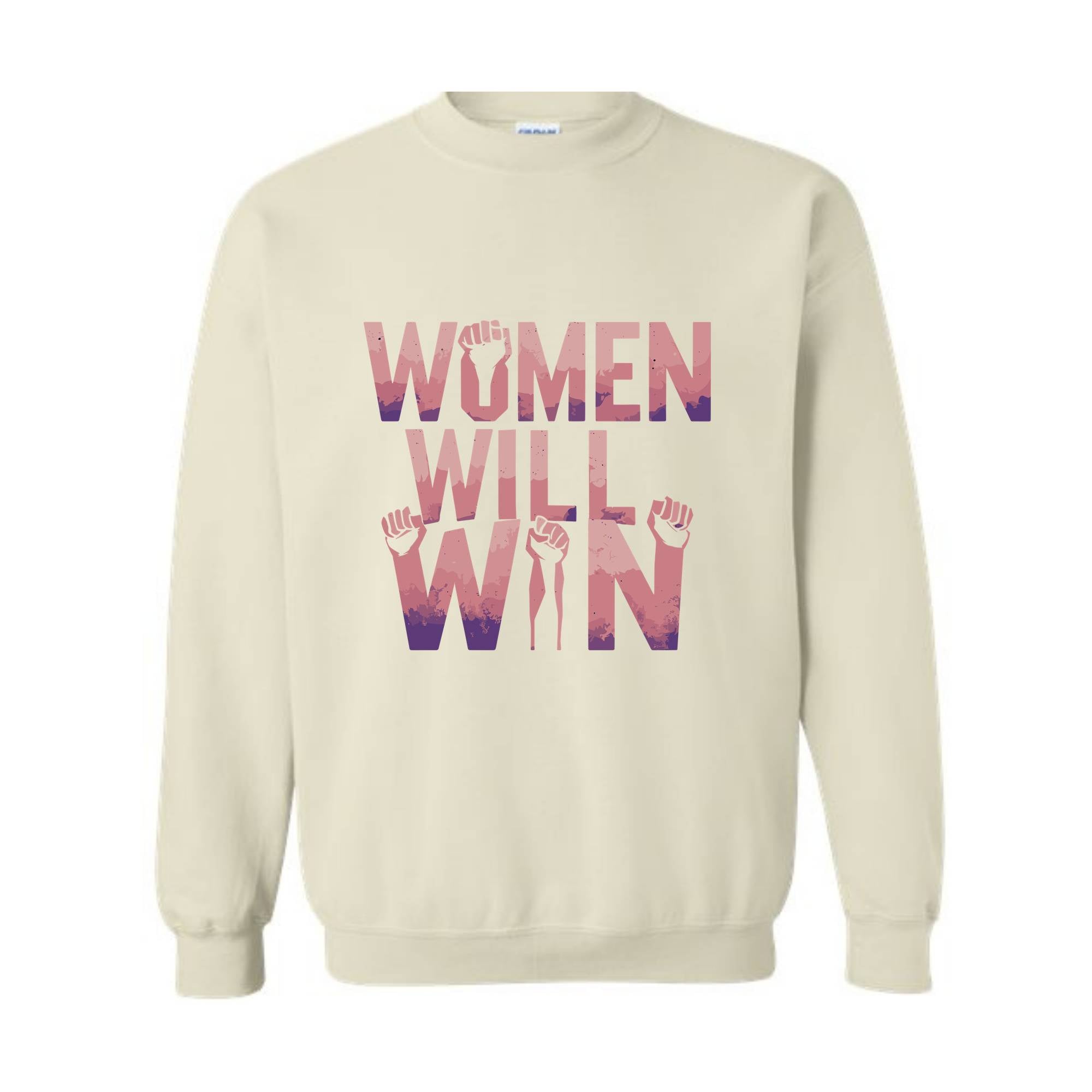 Women Will Win Sweatshirt, Kamala Harris Sweatshirt, Gift for Democrat, Madam President Sweatshirt, Elect Women Sweatshirt