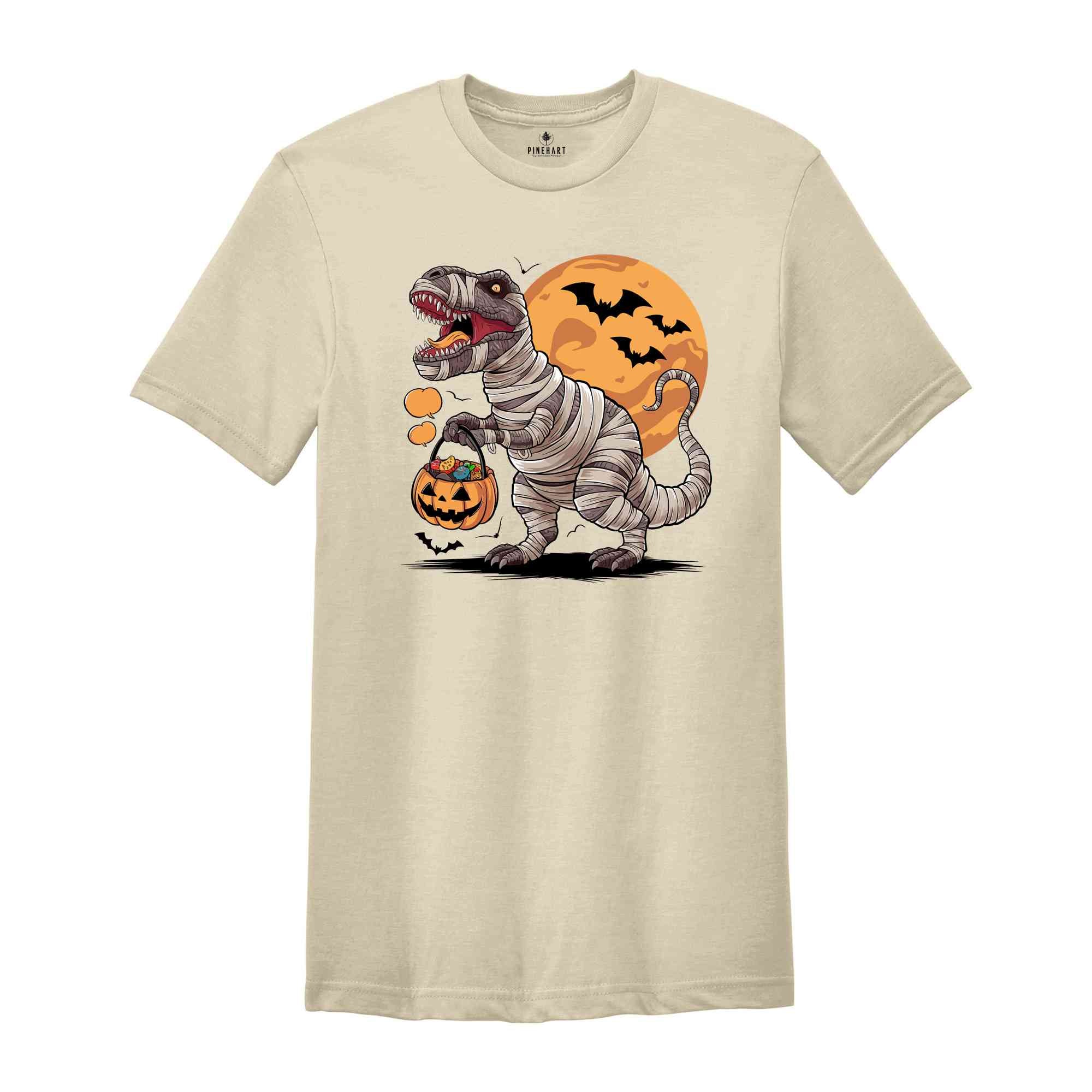 Halloween Dinosaurs Shirt, Halloween Shirt, Cool Dinosaur Shirts, Cute Halloween Shirts, Spooky Season Shirt, Fall Shirt