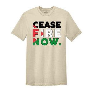 Cease Fire Now Shirt, Free Palestine Shirt, Peace Shirt, Equality Shirt, Activist Shirt, Human Rights Shirt, Social Justice Shirt