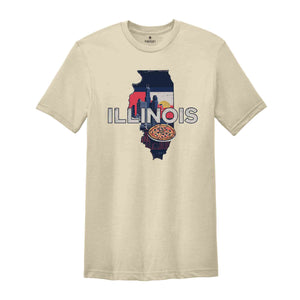 Retro State Of Illinois Shirt, State Of Illinois Shirt, State Shirt, Illinois Shirt, Illinois Lover Shirt, Family Trip Shirt, Travel Shirt