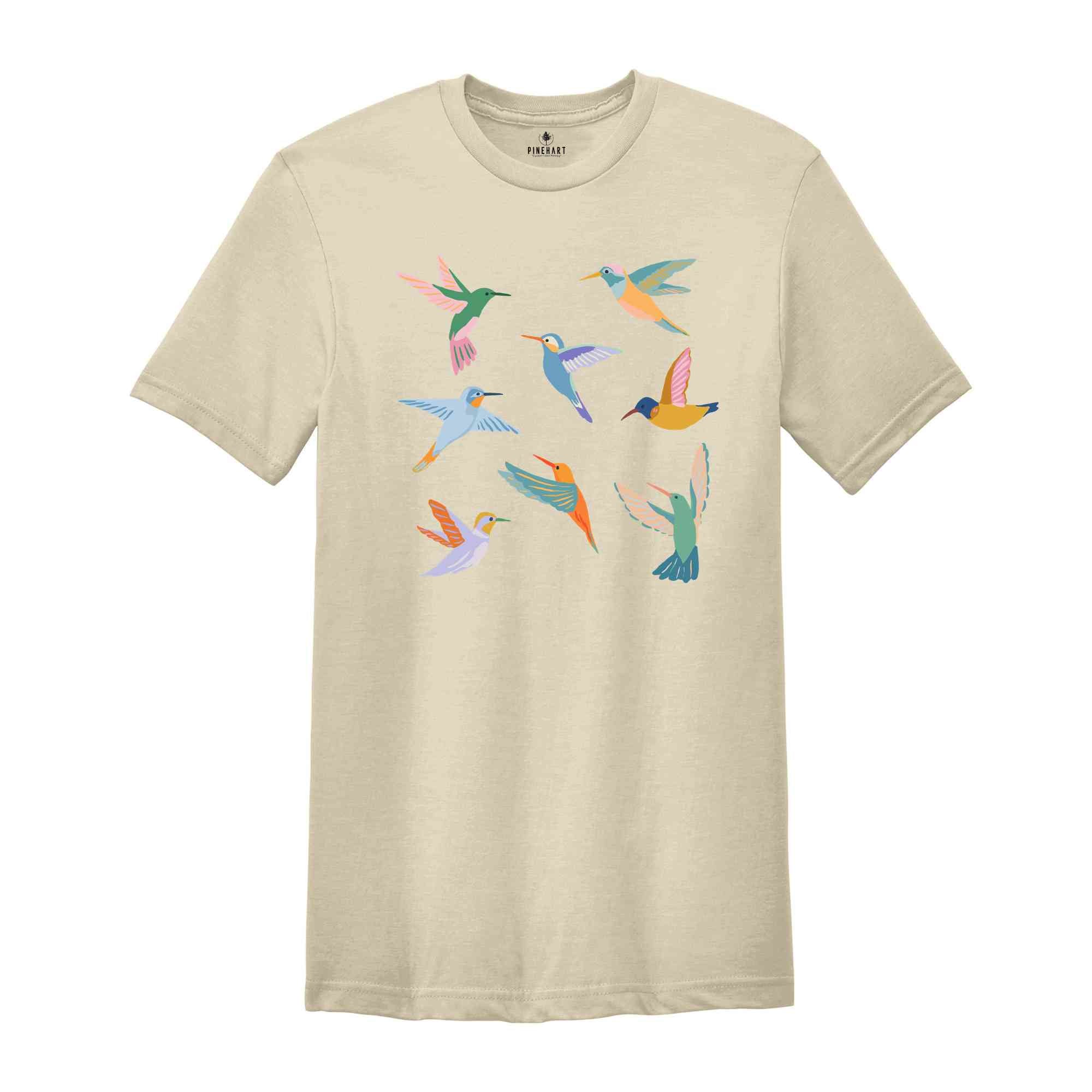 Bird Lover Shirt, Gift For Bird Lover, Birds T-Shirt, Nature Lover Shirt, Birds On Wire Shirt, Nature Shirt