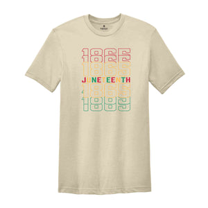 1865 Juneteenth Shirt, Juneteenth Celebration Tee, Black Independence Day Shirt, African American Shirt