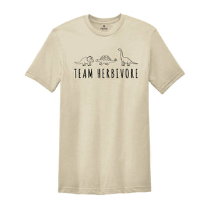 Team Herbivore Shirt, Vegan T-Shirt, Vegetarian Tee, Funny Vegan Shirt, Plant Based Shirt, Veggie Shirt, Vegan Clothing