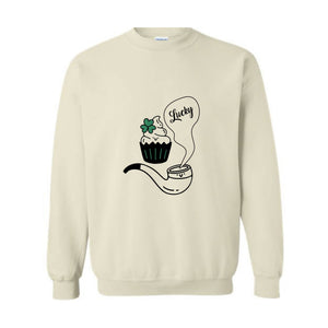 Patrick`s day Sweater, Lucky Charm Sweater, Trendy Sweater, ST Patrick's Clover Sweatshirt, Lucky Sweater, Saint Patrick`s day Sweatshirt