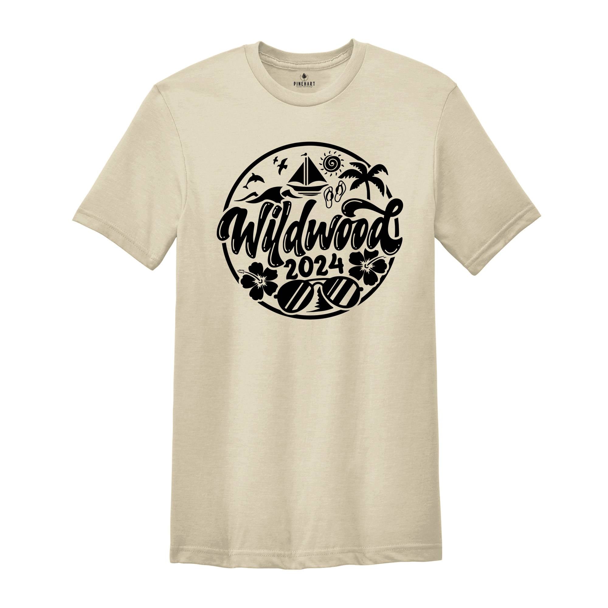 Wildwood 2024 Shirt, Wildwood Lover T-Shirt, Wildwood Fan, Wildwood Beach Shirt, Wildwood Holiday Shirt, Summer Beach Shirt