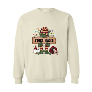 Personalized Christmas Sweatshirt, Custom Christmas Sweatshirt, Custom Sweatshirt